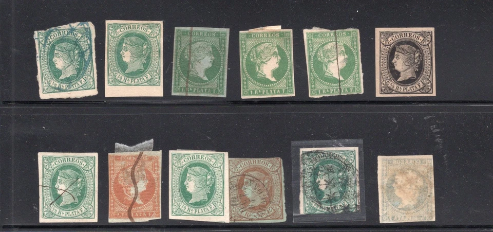 12 piezas CARIBE AMÉRICA LATINA CENTROAMÉRICA? LOTE DE SELLOS IMPERFECTOS USADOS ID#1294 Foto 1 de 1