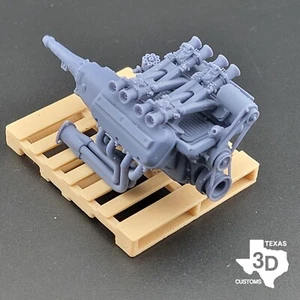 Firepower Hemi Crossram model engine resin 3D printed 1:24/1:25 - Picture 1 of 3