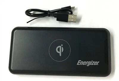 Energizer Ultimate 10,000mAh Qi Wireless Fast Portable Charger with USB-C in/out - Image 1 of 4