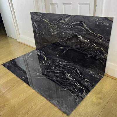 Joblot MANDALA CLASSIC NERO Porcelain Tile 600x1200. CHEAPEST IN UK!! HIGH GLOSS - Image 1 of 4