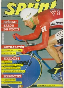 REVUE SPRINT N°62 CYCLISME ET MEDECINE DOUCE / SALON / TRIATHLON / GP ISBERGUES - Imagen 1 de 2