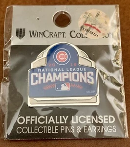 2016 Chicago Cubs National League Champions Win-Craft Pin Factory Sealed - Picture 1 of 4