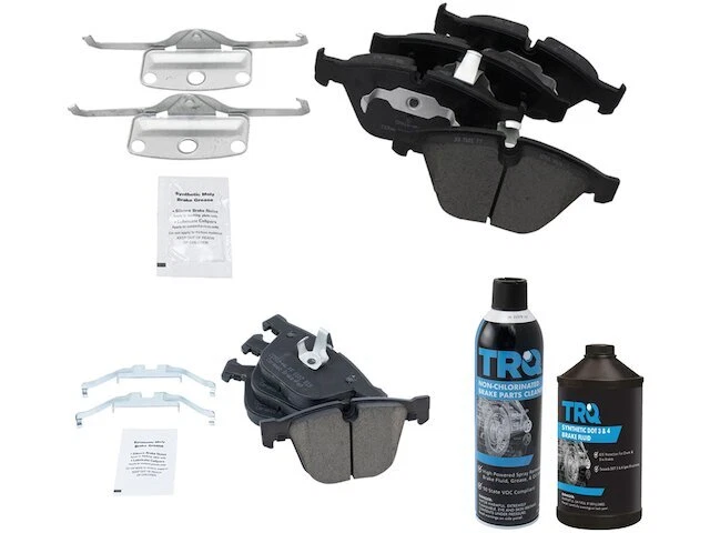 Juego de pastillas de freno de cerámica TRQ para BMW 550i 2006-2010 72DFTN Foto 1 de 1