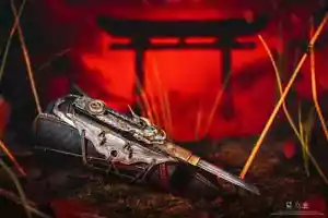 ASSASSIN'S CREED Shadows NAOE Hidden Blade Pure Arts 1/1 Scale Replica New - Picture 1 of 10