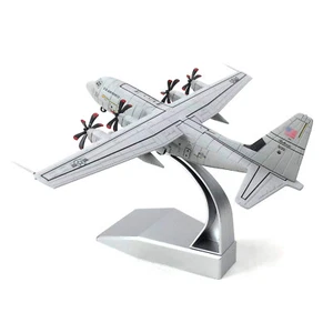 1:200 USAF C-130 Hercules Transport Aircraft Model Alloy Diecast Plane Ornaments - Picture 1 of 17