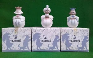 LLADRO “THREE KINGS” CHRISTMAS TREE DECORATIONS SELECTION - BOXED. - Picture 1 of 41