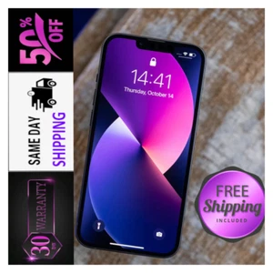 Apple iPhone 13 128GB 512GB Unlocked CDMA AT&T T-Mobile Blue/Pink 5G LTE - Picture 1 of 7