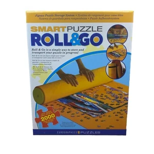 Smart Puzzle Roll & Go Storage Non Slip Mat System 30” x 50” Up to 2000 Pieces - Picture 1 of 4