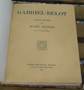 Gabriel Belot Peintre Imagier - Picture 1 of 2