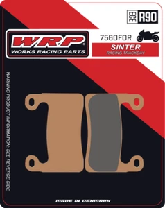 WRP Brake Pads Sinter Racing / Trackday 7560 F0R - Front (2/pc) - Foto 1 di 5
