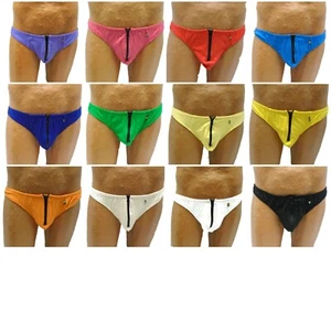 Men's Pride USA Zip-It Thong PRU-014 Assorted Colors and Sizes 3010IM - Picture 1 of 25