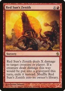 Red Sun's Zenith Mirrodin Besieged NM Red Rare MAGIC GATHERING CARD ABUGames - Picture 1 of 1