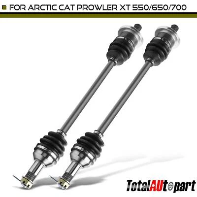 2x CV Axle Assy for Arctic Cat Prowler 650 Prowler XTZ 1000 Rear Left & Right Foto 1 de 4