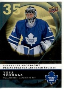 2008-09 McDonalds Upper Deck Superstar Spotlight #IS4 Vesa Toskala