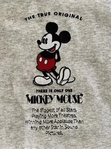 The True Original Mickey Mouse Grey Oversized Hoodie XXL New With Tags H&M - Picture 1 of 10