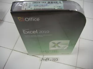 Microsoft MS Office Excel 2010 Licensed for 2 PCs Full Version=SEALED RETAIL BOX - Picture 1 of 5