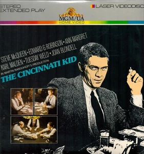 The Cincinnati Kid (1965) Laserdisc - Picture 1 of 2