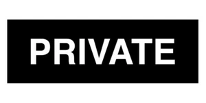 Basic Private Sign - Picture 1 of 95