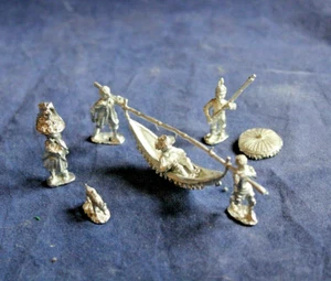 TRENT MINIATURES PLANTER & SLAVES PROCESSION METAL FIGURES 28MM GMV01 - Picture 1 of 2