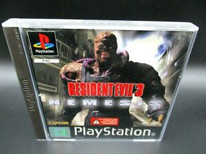Resident Evil 3 Nemesis Ps1 Playstation 1 PSX PAL FR CIB Sehr gut