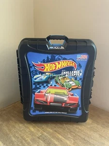 Hot Wheels Rolling Black 110 Car Rollin Carry Case Storage Retractable Handle - Picture 1 of 8