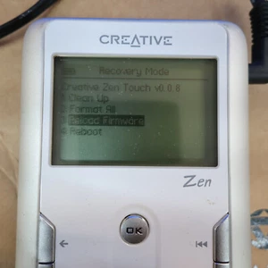 Creative Zen DAP-HD0014 20GB Touch MP3 Player Faulty - Picture 1 of 8