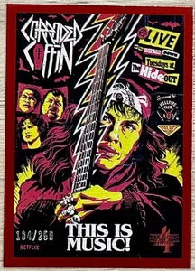 Zerocool Stranger Things 4 Netflix BB-13 RED METAL /250 ~ This Is Music - Picture 1 of 1