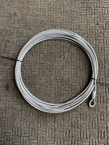 UTV/ATV Steal Winch Cable 1/4X50' (New Take Off) - Picture 1 of 3