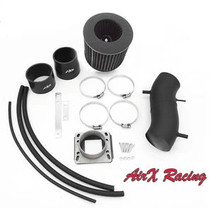 AirX Racing Coat Black-Black For 1991-1999 Nissan Sentra 1.6L L4 Air Intake Kit - Picture 1 of 4