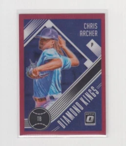 2018 Donruss Optic Chris Archer Diamond Kings #ed 28/99 - Picture 1 of 2