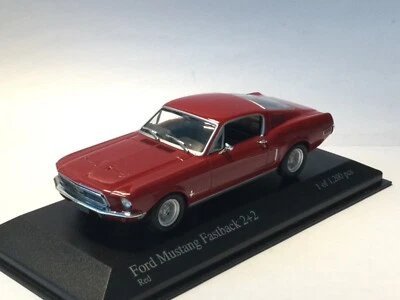 Minichamps 1:43  Ford Mustang Fastback 2+2 1968 Red Modell Nr: 400 082024 - Image 1 of 4