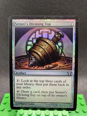 MTG Sensei's Divining Top Champions of Kamigawa 268/306 FOIL Uncommon - Image 1 of 2