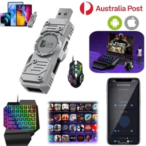 Gaming Converter Wired Game Adapter Keyboard Mouse Set For Android IOS iPhone - Picture 1 of 18