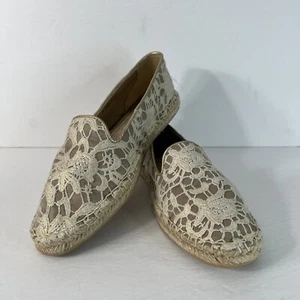 EUC Cole Haan Antique Lace Espadrilles Women's Size 7 - Picture 1 of 8