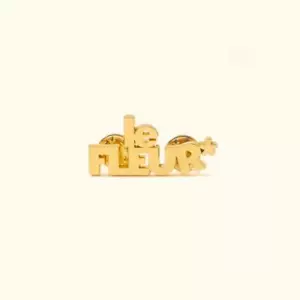 Size OS - GOLF le FLEUR* Pin Gold EY0LORMSY - Picture 1 of 1