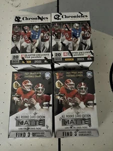 2-Blasterboxen of Chronicles 2021 und 2- Hangerboxen von 2021 Wild Card - Bild 1 von 1