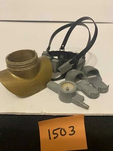 GI JOE ADVENTURE TEAM DEEP SEA DIVER EQUIPMENT LOT 1970S ORIGINAL - Picture 1 of 12