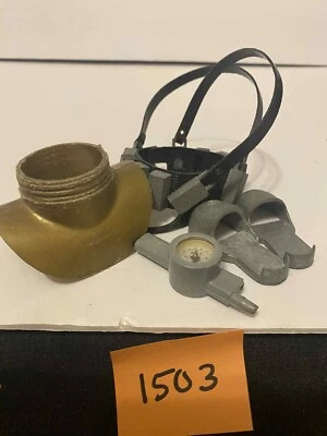 GI JOE ADVENTURE TEAM DEEP SEA DIVER EQUIPMENT LOT 1970S ORIGINAL - Image 1 of 4