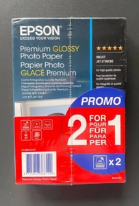 Original Epson Glossy Photo Paper - 2 x 40 Blatt 10x15cm 255 g/m (inkl. MwSt.) - Bild 1 von 1