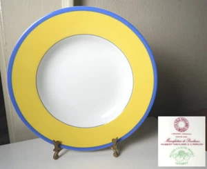 Charles Field Haviland, Limoges, MONET Tazón(s) de sopa con borde de 9" sin usar/COMO NUEVO - Imagen 1 de 2