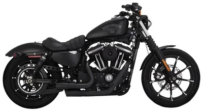 Vance & Hines Mini Grenades Matte Black Exhaust System (46884) Foto 1 de 3