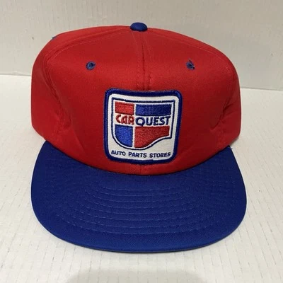 Carquest Auto Parts Baseball Hat Red Snap Back Adult Car Mechanics Cap Made USA - Image 1 of 4