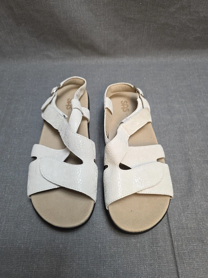 SAS Women's Shoes Huggy Sandal Vanilla 10 Medium Brand New In Box - Image 1 of 4