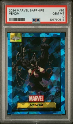 2024 TOPPS MARVEL SAPPHIRE VENOM PSA 10 - Image 1 of 2