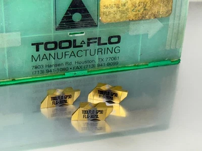 Tool-Flo FLG-3078L GP50 Carbide Insert Grooving Top Notch (Pack of 3) - Image 1 of 3