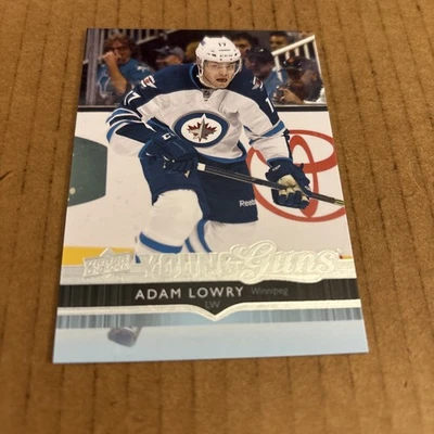 2014 Upper Deck YOUNG GUNS Adam Lowry #249 Winnipeg Jets Hockey Card (f3) - Image 1 of 2