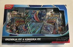 Juego de cartas coleccionables Pokémon Greninja Kingdra ex colección especial SELLADO 8 paquetes de refuerzo - Imagen 1 de 1