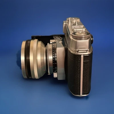 Cámara telémetro Kodak Retina IIIc (pequeña c) lente de 2/50 mm y lente de 80 mm todo por SK Foto 1 de 4