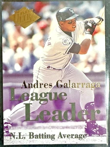 1994 Ultra #6 Andres Galarraga League Leaders - Picture 1 of 2