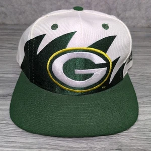 Green Bay Packers SharkTooth Hat SnapBack LA LOGO ATHLETIC 90’s Flat Bill Vintage - Bild 1 von 12
